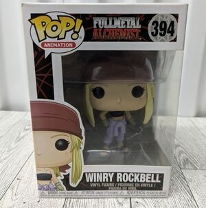Funko Pop! 394  Full Metal Winry Rockbell Vinyl Figure